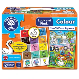 【Orchard Toys】小偵探拼圖-顏色圖騰(Look and Find-Colour Jigsaw)