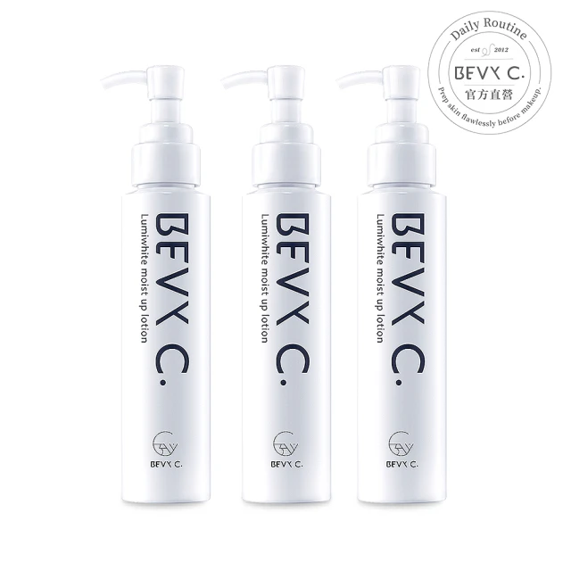 【BEVY C.】妝前保濕化妝水3件組(濕敷化妝水/專業型持妝水精華)