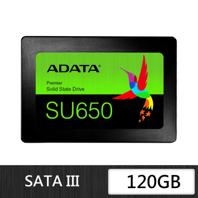 【ADATA 威剛】Ultimate SU650_120G SATA TLC 固態硬碟(讀：520M/寫：450M)