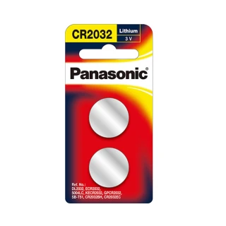 【Panasonic 國際牌】鋰鈕電池CR-2032TW(2入)