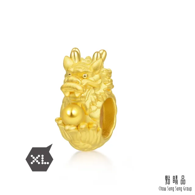 【點睛品】Charme XL 文化祝福 龍吐珠轉運珠 黃金串珠