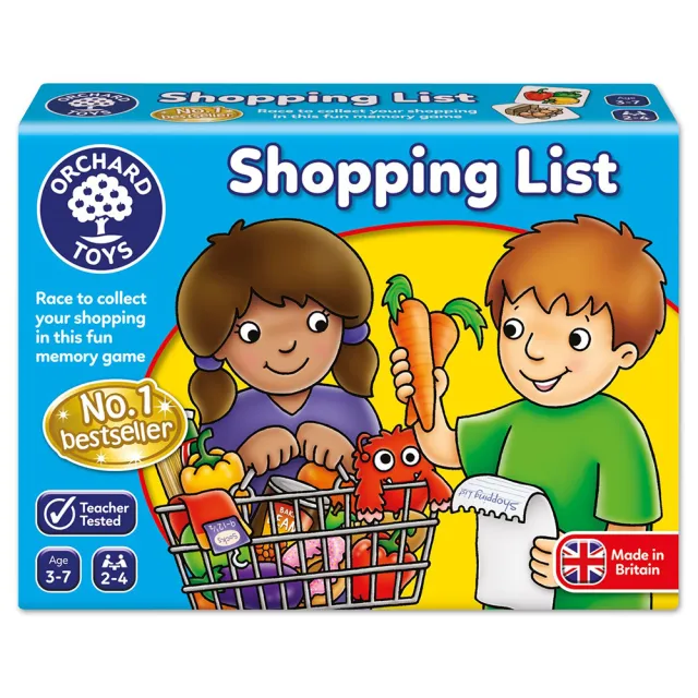 【Orchard Toys】幼兒桌遊-採購趣(Shopping list)