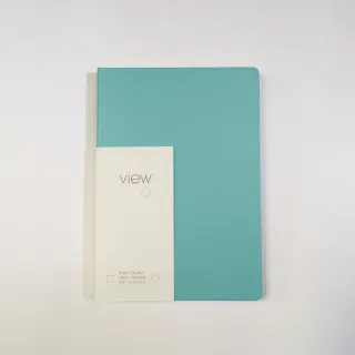 【綠的事務用品】眼色View-32K精裝空白筆記本-藍