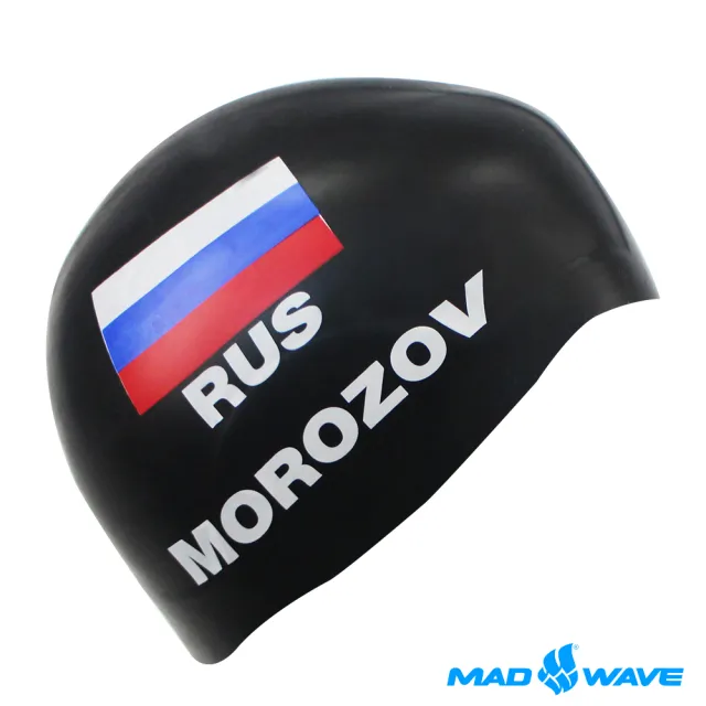 【MADWAVE】泳帽 矽膠 MOROZOV R-CAP(舒適防水 男女適用)