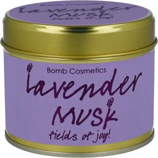【Bomb Cosmetics】Lavender Musk Candle  薰衣草麝香(香氛蠟燭)