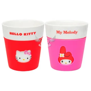 【TDL】HELLO KITTY美樂蒂馬克杯杯子附隔熱套280ml 2選1 36151101(平輸品)