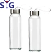 【SYG】耐熱玻璃運動水瓶240ml(2入組)