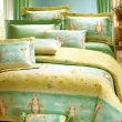 【幸福晨光】台灣製100%精梳棉雙人加大六件式床罩組-多款任選