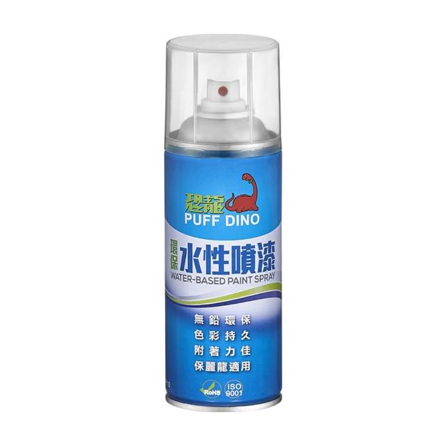 【PUFF DINO 恐龍】環保水性噴漆300ml-#101鮮紅(保麗龍噴漆/壓克力噴漆/自動噴漆/萬用噴漆/恐龍噴漆)