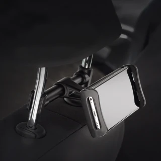 【VENCEDOR】汽車後座椅手機支架/平板支架(360度旋轉支架 固定架 懶人架-1入)