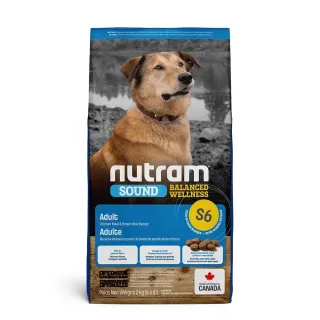 【Nutram 紐頓】S6成犬雞肉南瓜2KG