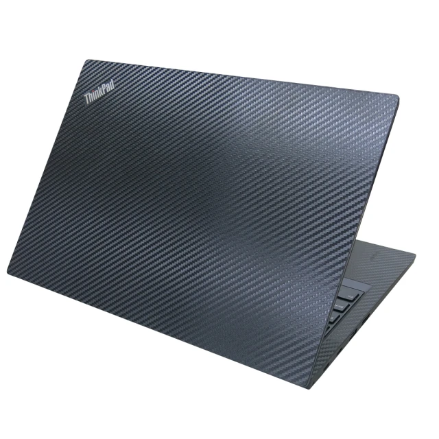 【Ezstick】Lenovo ThinkPad L380 黑色立體紋機身貼(含上蓋貼、鍵盤週圍貼)