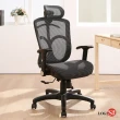 【LOGIS】LOGIS邏爵-力士多彩工學頭枕雙網墊全網椅 / 辦公椅 / 電腦椅