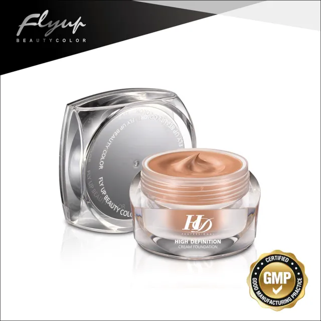【FLY UP】HD 高效抗痕緊緻粉底霜30ml(2色任選)