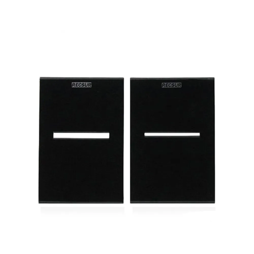 【RECSUR】RS-1105N 黑絨縫型黑卡(2卡/一組)
