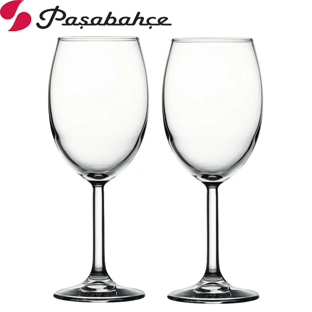 【Pasabahce】高腳白酒杯230cc(二入組)