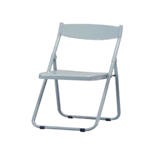 【ONE 生活】瑪拉中信局鋼製折合椅(灰色折合椅)