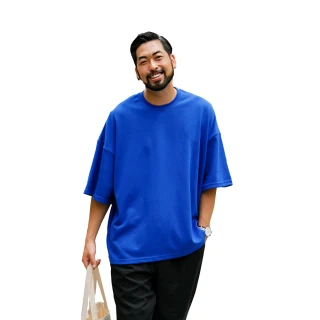 【男人幫】180克320碼圓領短袖素面T恤-純棉/領口加厚(T0360)