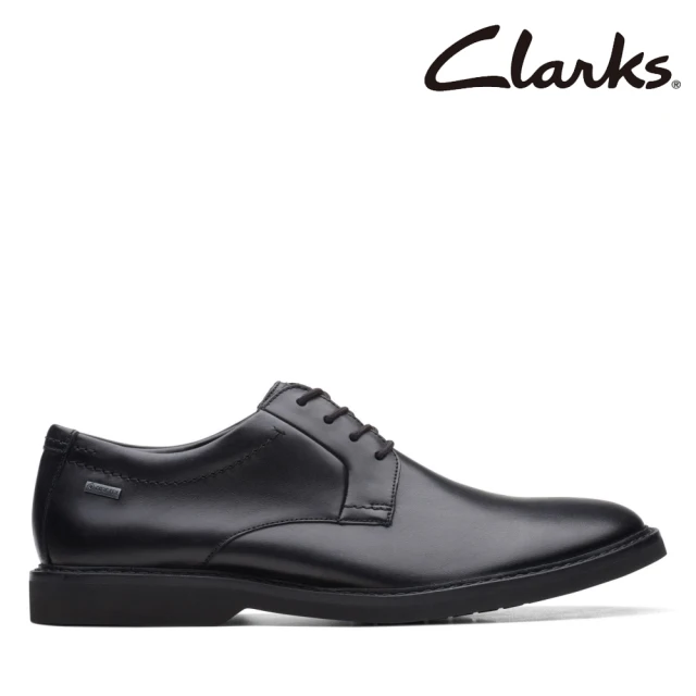 ClarksClarks 男鞋Atticus LT Lo GTX全新升級GTX防水正裝休閒鞋 皮鞋(CLM61226D)