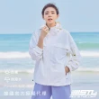 【STL】韓國 MatchUp 防曬 防潑水 防風 女 寬鬆 梭織 運動 工裝 連帽 短版 外套(PureWhite奶油白)