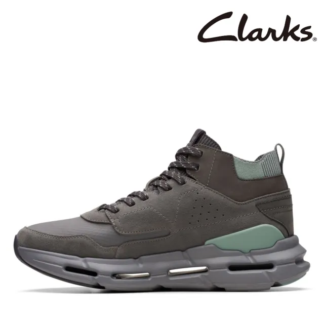 Clarks】男鞋NXE Hi GTX 防水蜂巢狀大底高回彈緩震休閒靴運動靴運動鞋