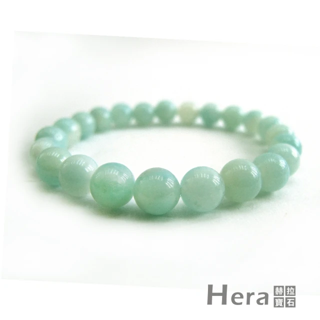 【Hera】頂級濃郁湛藍綠天河石手珠(8mm)