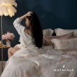 【HOYACASA】花猴聯名款-法式印花60支天絲薄被套床包六件組(雙人)