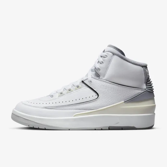 NIKE 耐吉】休閒籃球鞋運動鞋AIR JORDAN 2 RETRO 男白(DR8884100