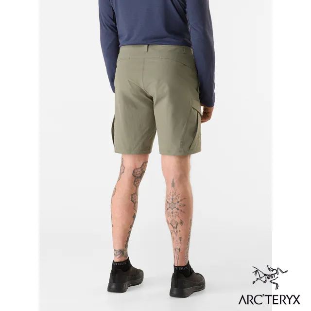 【Arcteryx 始祖鳥官方直營】男 Rampart 軟殼短褲(糧草綠)
