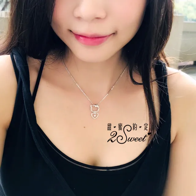 【2sweet 甜蜜約定】Kitty系列純銀項鍊(Hello Kitty)
