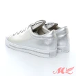 【MK】休閒運動風-真皮簡約兔耳休閒厚底鞋-黑色/銀灰色(兩色)