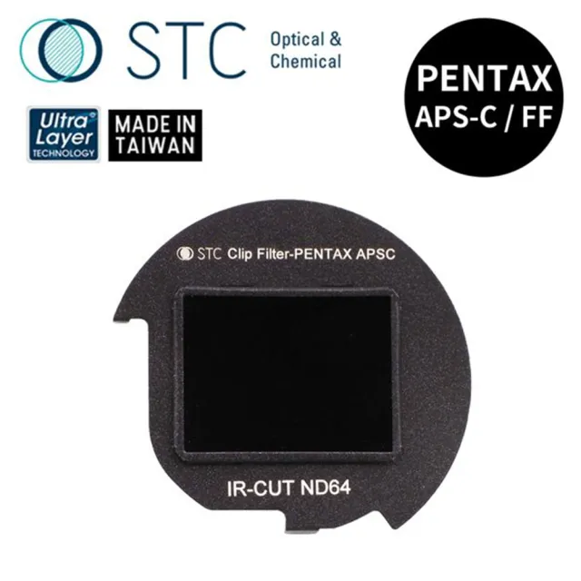 【STC】Clip Filter ND64 內置型減光鏡 for Olympus M43(公司貨)