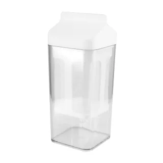 【Pearl Life】牛奶盒造型水切優格盒組-白色(日本製)