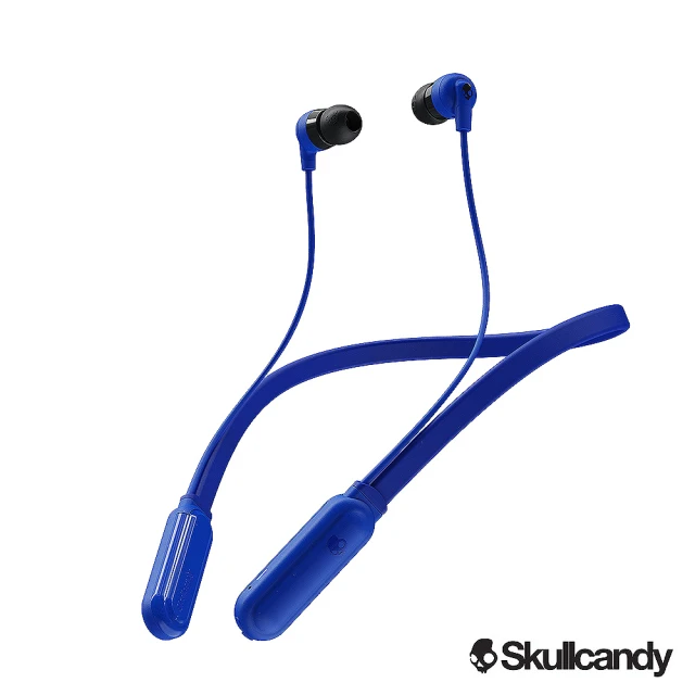 【Skullcandy 美國潮牌】INKD 應可+ 藍牙入耳式耳機-藍色(192)