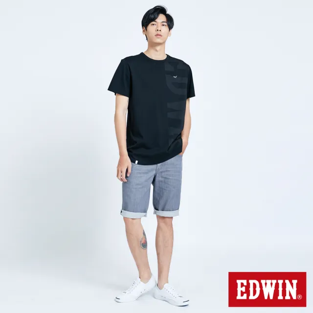 【EDWIN】男裝 503 BASIC五袋短褲(灰色)