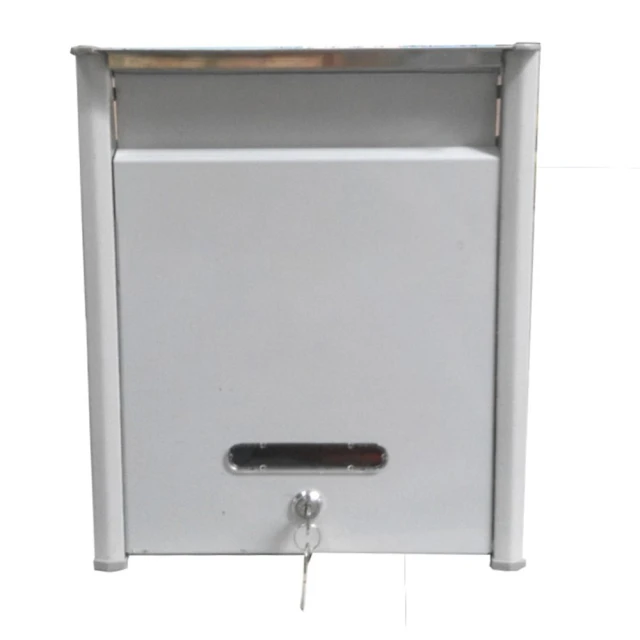 AG016 不鏽鋼信箱 304白鐵信箱 信箱 白鐵鍛造 信件箱 意見箱 信件 郵件 附二支鑰匙(外投外取 30*15*36 CM)