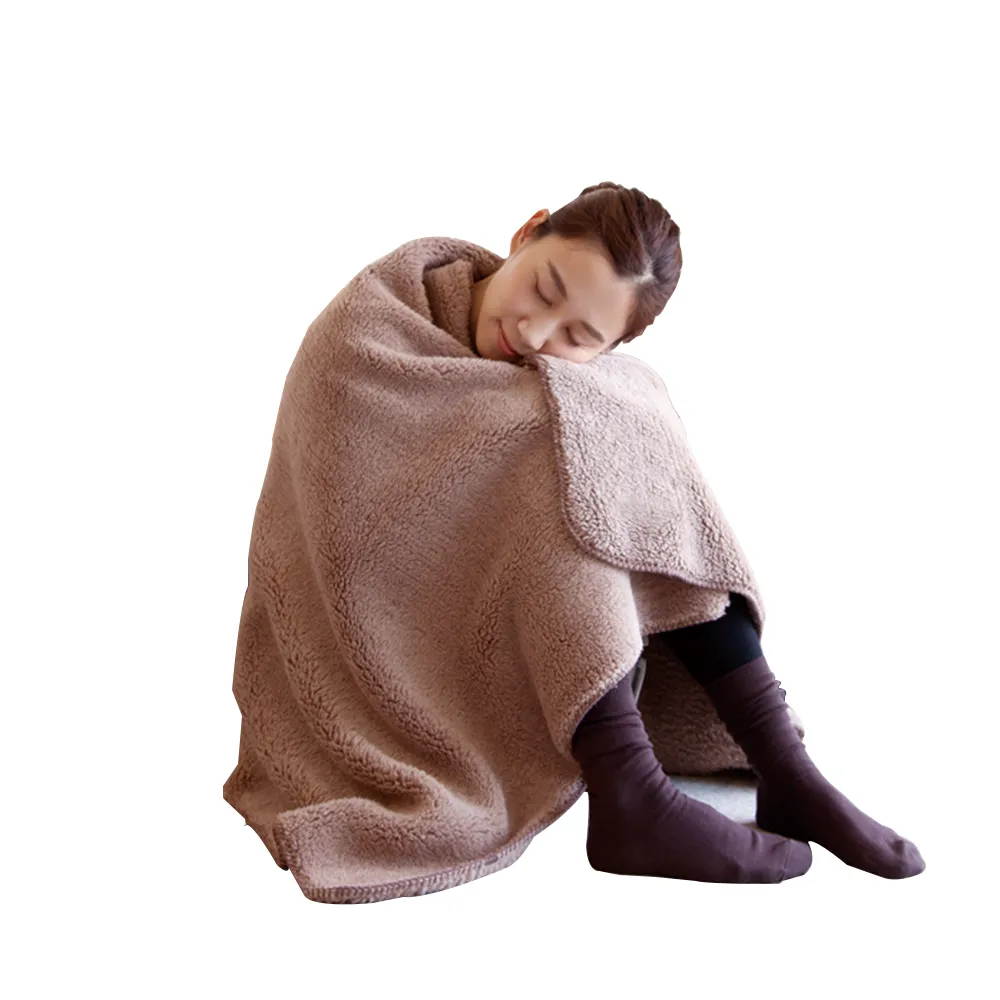 【日本Alphax】GOKUDAN極暖輕量雙面毯 單人(懶人毯 保暖毯 毛絨毯)
