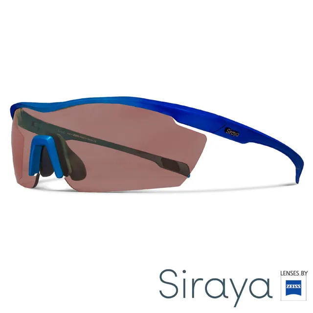 【Siraya】『專業運動』運動太陽眼鏡 紅色鏡片 德國蔡司 GAMMA