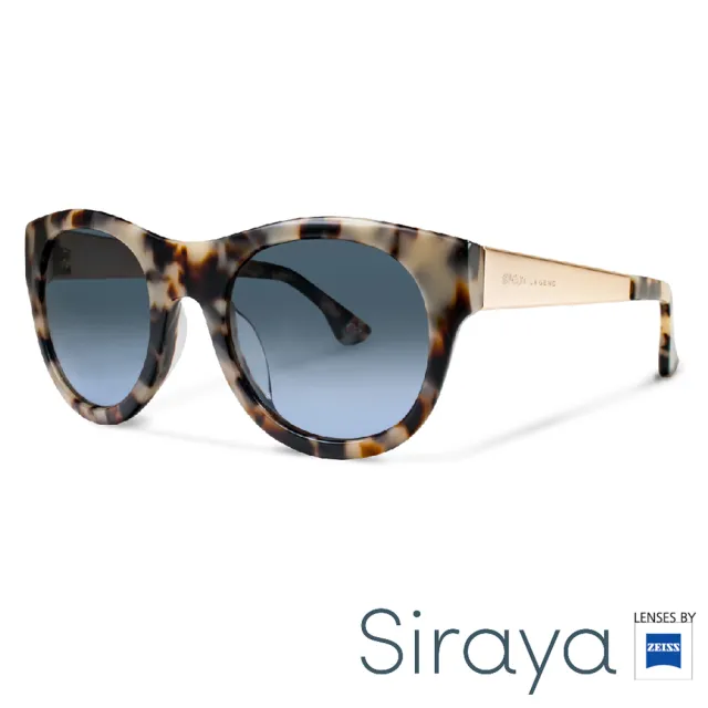【Siraya】『韓流時尚』太陽眼鏡 圓框 德國蔡司 SOTA鏡框