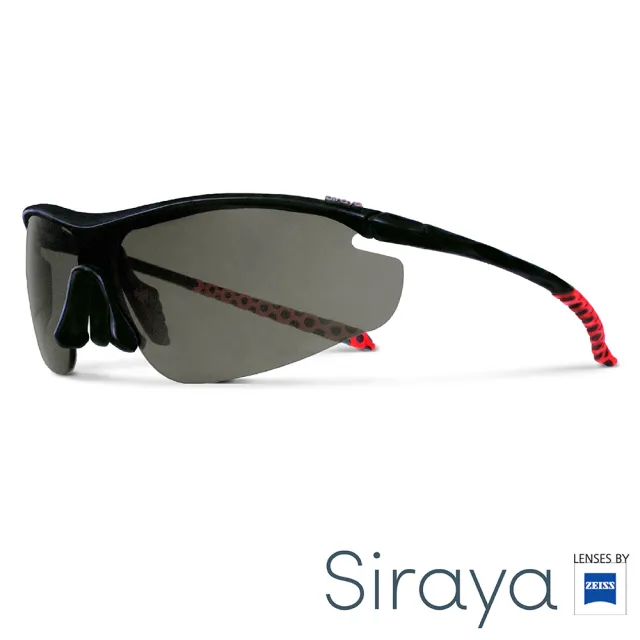 【Siraya】『專業運動』Siraya 運動太陽眼鏡 灰色鏡片 德國蔡司 ZETA