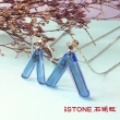 【石頭記】藍水晶項鍊(許願骨-小)