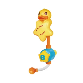 【B.duck Baby 小黃鴨】按壓吸水/戲水花灑玩具(寶寶玩水/育樂均優)
