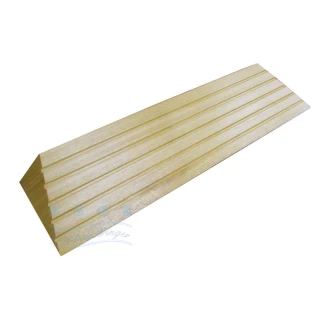 【感恩使者】木製斜坡板-5cm高 ZHTW1744-5(減緩門檻高低差與段差-台灣製)