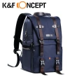 【K&F Concept】時尚者 專業攝影單眼相機後背包-藍(KF13.087)