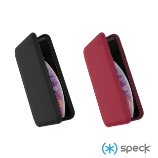 【Speck】iPhone Xs Max Presidio Folio Leather皮質側翻防摔皮套