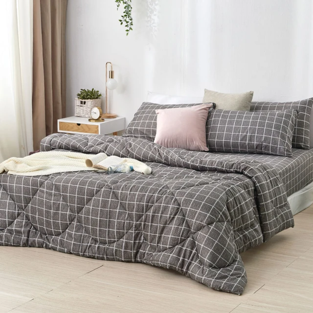 ALAI 寢飾工場 6尺加大60支天絲萊賽爾床包枕套組(多款