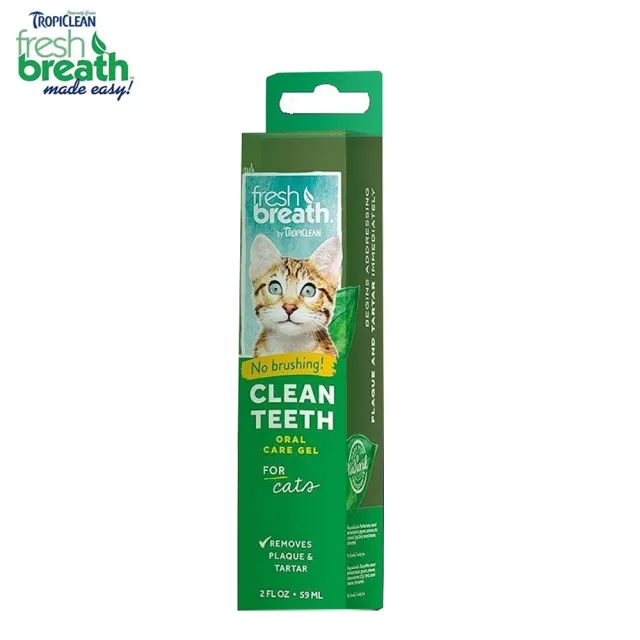 【Fresh breath 鮮呼吸】潔牙凝膠-2oz(貓用潔牙)
