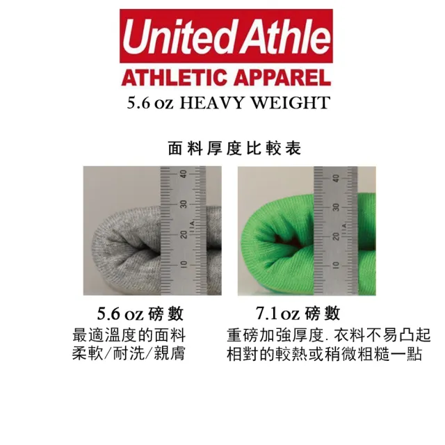 【United Athle】日本職人著用素色短t 親膚棉柔短袖上衣(IG情侶款 UA無印風)