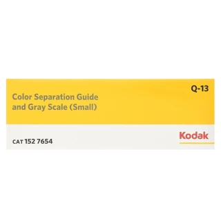 【Kodak 柯達】專業標準色階卡校色卡+20階灰卡Q-13(2張入 校色板 適商業攝影)