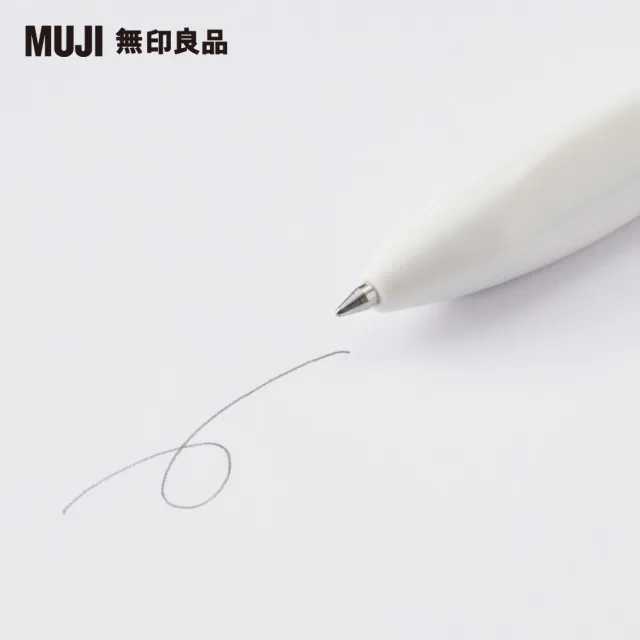 【MUJI 無印良品】三角3色原子筆/黑、藍、紅/0.7mm